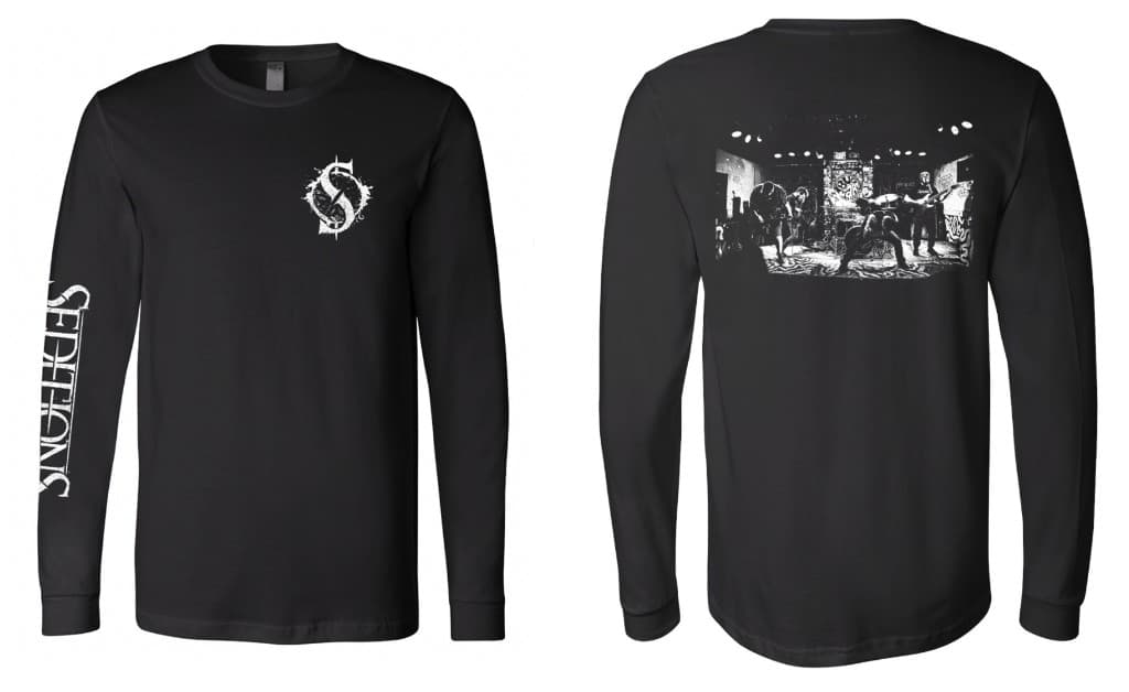 seditions shirt 2 long sleeve bug jar front and back