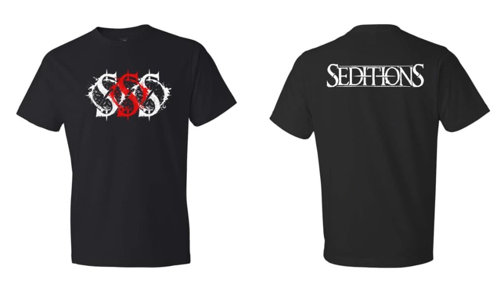 seditions shirt 3 red s front and back