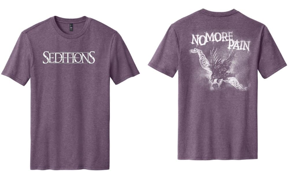 seditions shirt 5 purple front and back